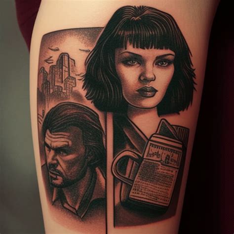 69 Pulp Fiction Tattoo Ideas